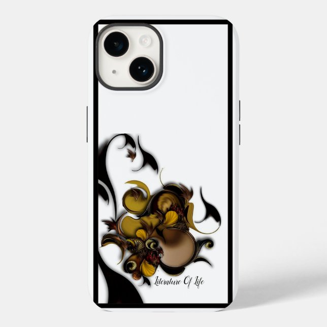 "Litteratur of Life", Apple iPhone 14 Fodral (Baksida)
