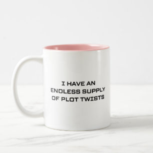 Litteraturcitat för Lärare i Grekland Två-Tonad Mugg