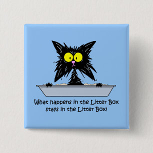 Litterbox katt knapp