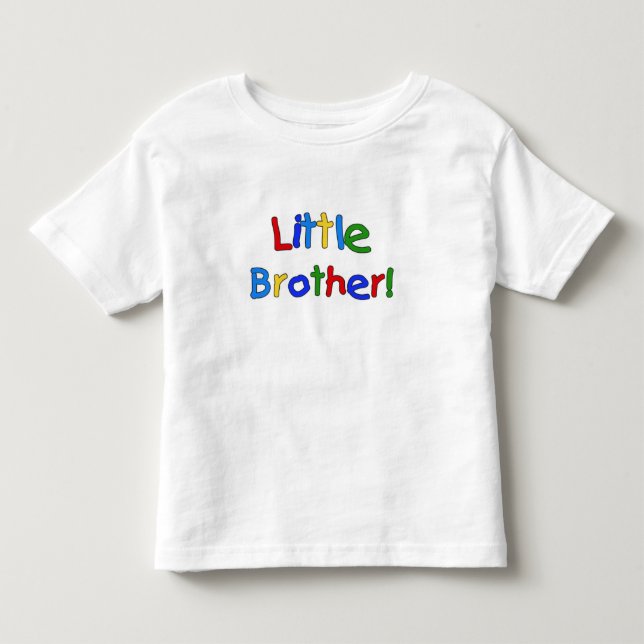 Litterbroder för primär Färg Tee Shirt (Framsida)