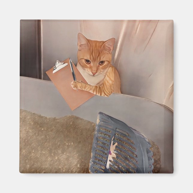 Litterinspektör Magnet (Framsidan)