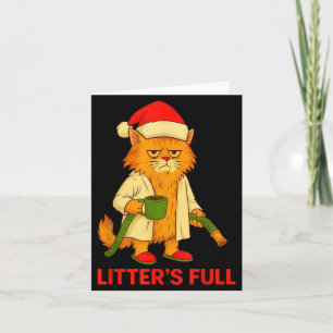Litter's Full Katt Parodi T-shirt  Kort
