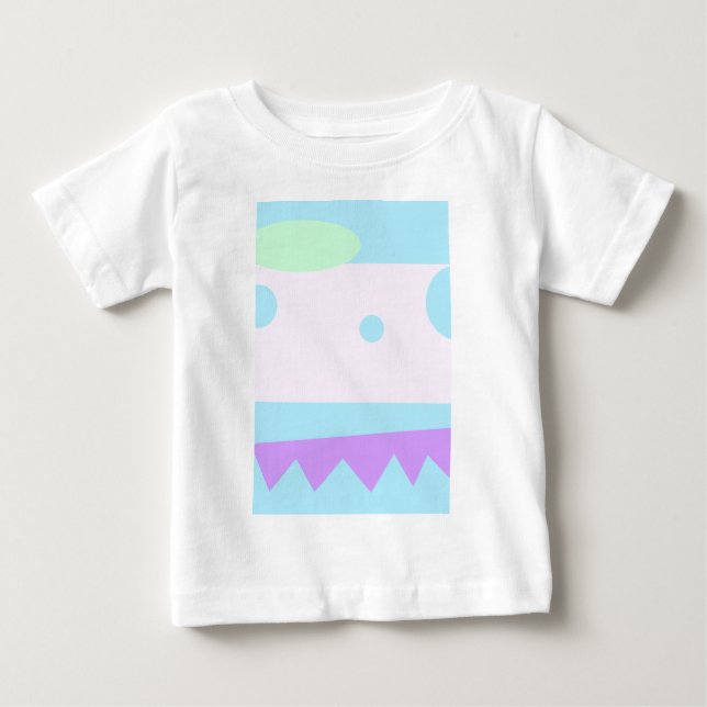 Little Abstrakt Monster - Kids T-shirt (Framsida)