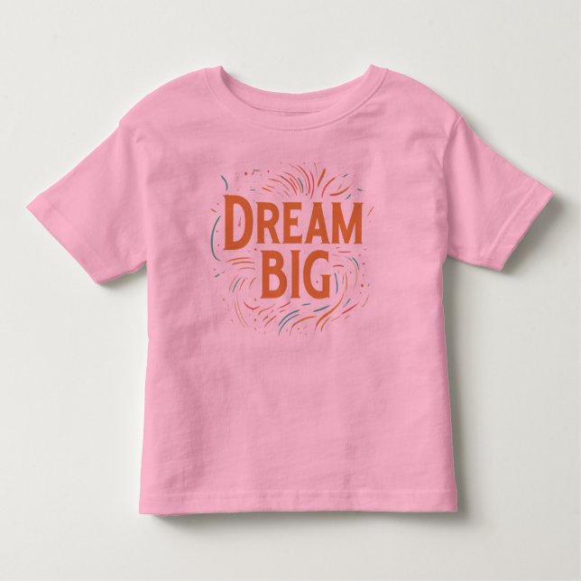 Little Achiever Småbarn Bra Jersey T Shirt (Framsida)