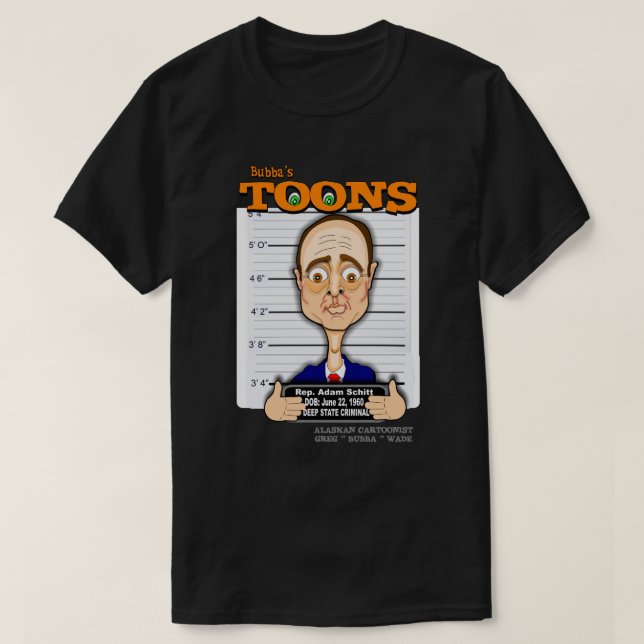 LITTLE ADAM SCHIFF T-Shirt (Design framsida)