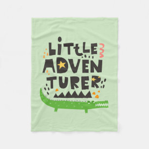 Little Adventurer Alligator Fleecefilt