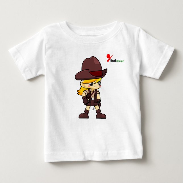 Little Adventurer Baby T-Shirt (Framsida)