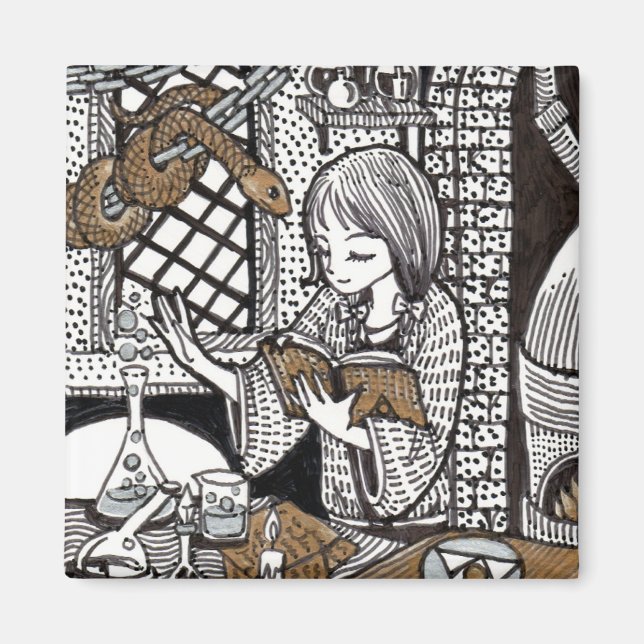 Little Alchemist Magnet (Framsidan)