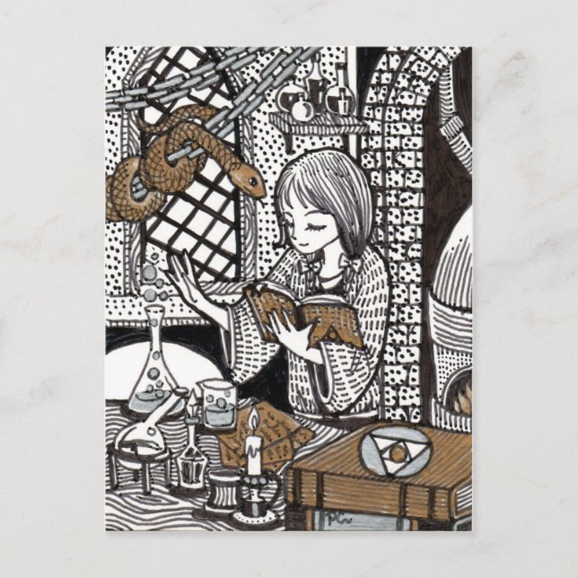 Little Alchemist Vykort (Framsida)