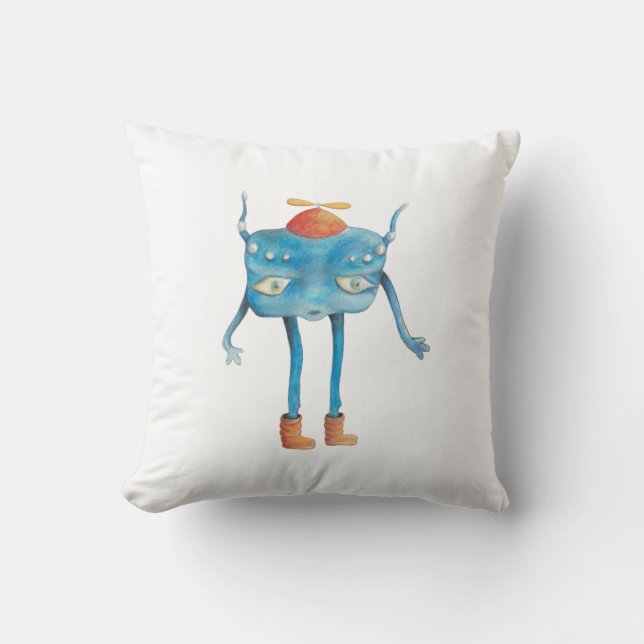 Little Alien Pi Kudde (Framsida)