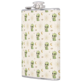 Little Alien Smells Flower for First Time Fickplunta