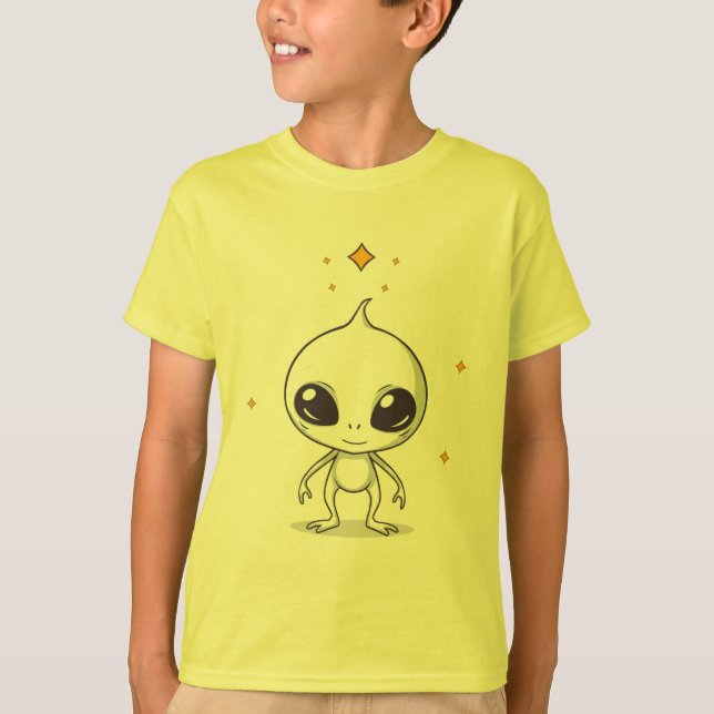 little alien t shirt (Framsida)