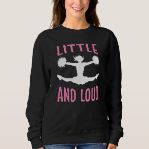 Little and Loud Cheermanager Tween Girls Cheerlead T Shirt