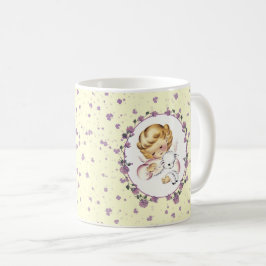 Little Angel med Lamb Påsk Gift Kaffemugg