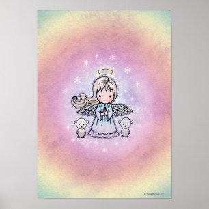 Little Angel och Polar Bears Poster