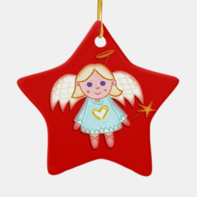 Little Angel på Red Ornament (Baksidan)