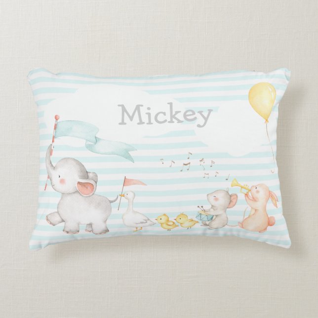Little Animals Parad Pillow Prydnadskudde (Framsidan)
