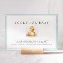 Little Anka Baby Shower Bokar för Baby Card