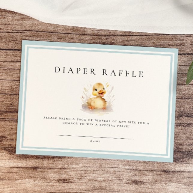 Little Anka Baby Shower Diaper Raffle Biljett (Skapare uppladdad)
