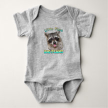 Little Ansikte, Big Plans Raccoon Baby Bodydräkt