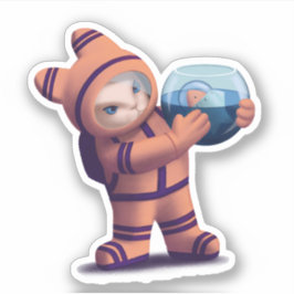 Little Astronaut Klistermärken