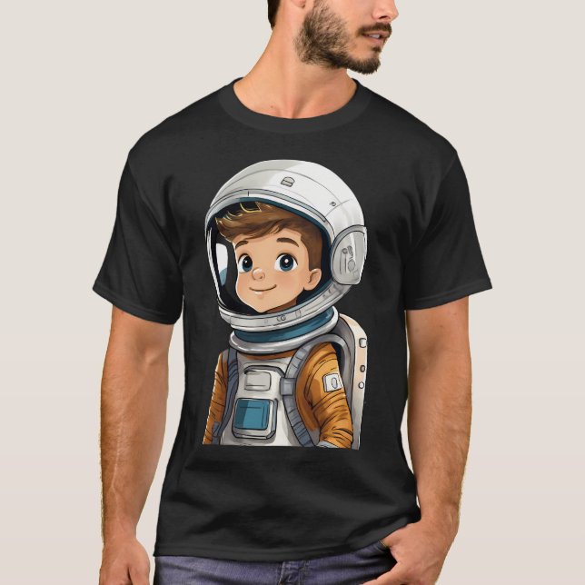 Little Astronaut T Shirt (Framsida)