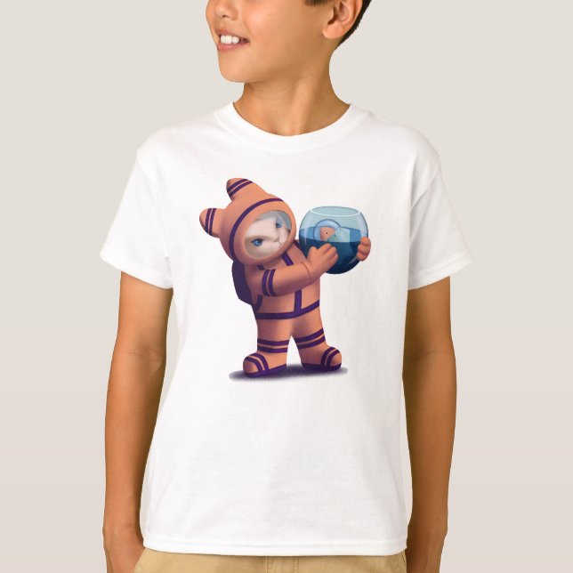 Little Astronaut T Shirt (Framsida)