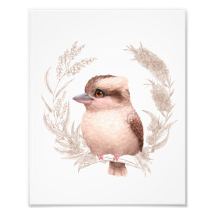 Little Aussie Friends - Kookaburra Fototryck