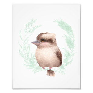 Little Aussie Friends - Kookaburra Fototryck