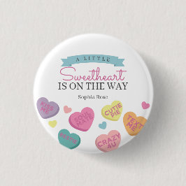 Little Baby Candy Baby Shower Pin Knapp