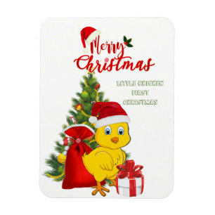 Little Baby Chicken-jul Magnet