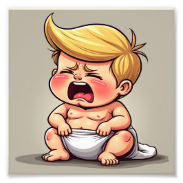 Little baby Donald Fototryck