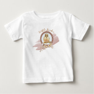 Little Baby Robin med Fält Flowers T Shirt