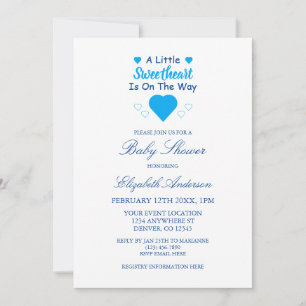 Little Baby Shower Inbjudningar