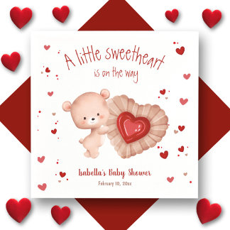 Little Baby Shower Napkins Pappersservett