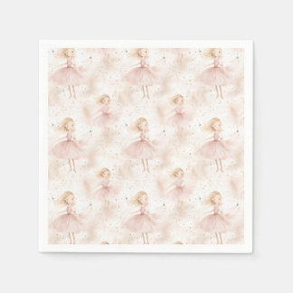 Little Ballerina #10 - Blonde Girl Pappersservett