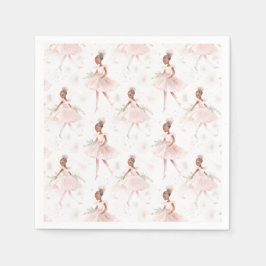 Little Ballerina #2 - Black Girl Pappersservett