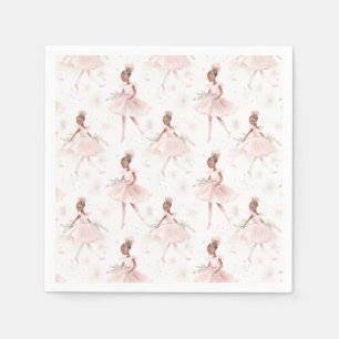Little Ballerina #2 - Black Girl Pappersservett
