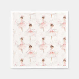 Little Ballerina #4 - Asian Girl Pappersservett