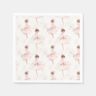 Little Ballerina #4 - Asian Girl Pappersservett