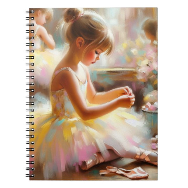 Little ballerina  anteckningsbok (Framsidan)