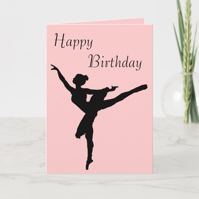 Little Ballerina Kort (Framsida)