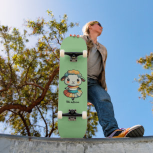 Little Ballerina Sheep Mini Skateboard Bräda 18,5 Cm