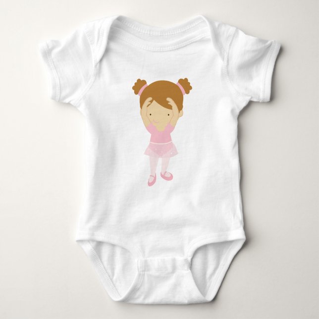 Little Ballerina Tee Shirt (Framsida)
