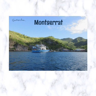 Little Bay Montserrat Vykort