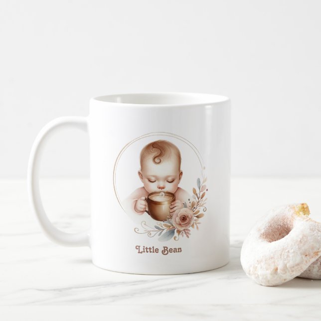 Little Bean Baby Kaffemugg (Med munk)