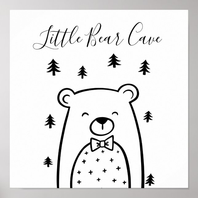Little Bear Cave Poster (Framsidan)