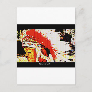 Little Bear Indian Vykort