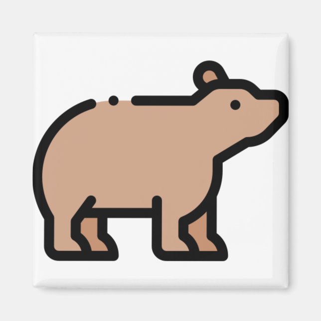 Little Bear Magnet (Framsidan)