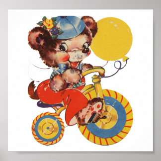 Little Bear på Trike Poster